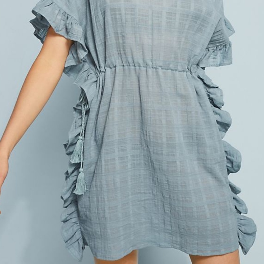 Anthropologie James Coviello Ruffle Cover Dress - Picture 2 of 6